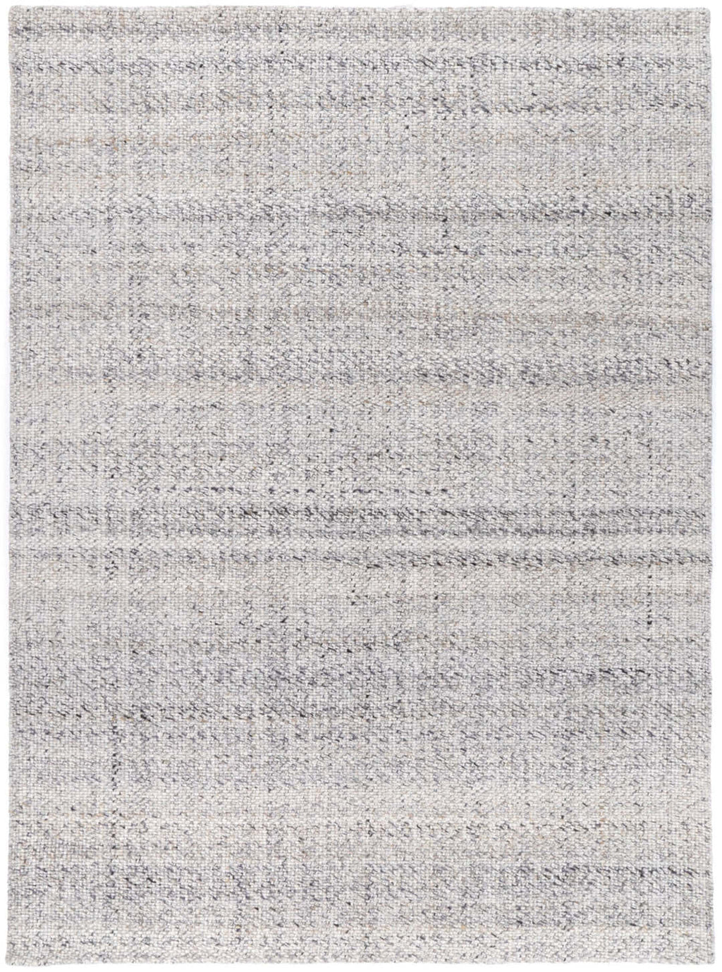 Salar Gunj Anthra 100% wool rug - full view