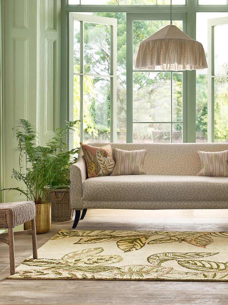 Sanderson Calara Samphire Outdoor Rug 445617