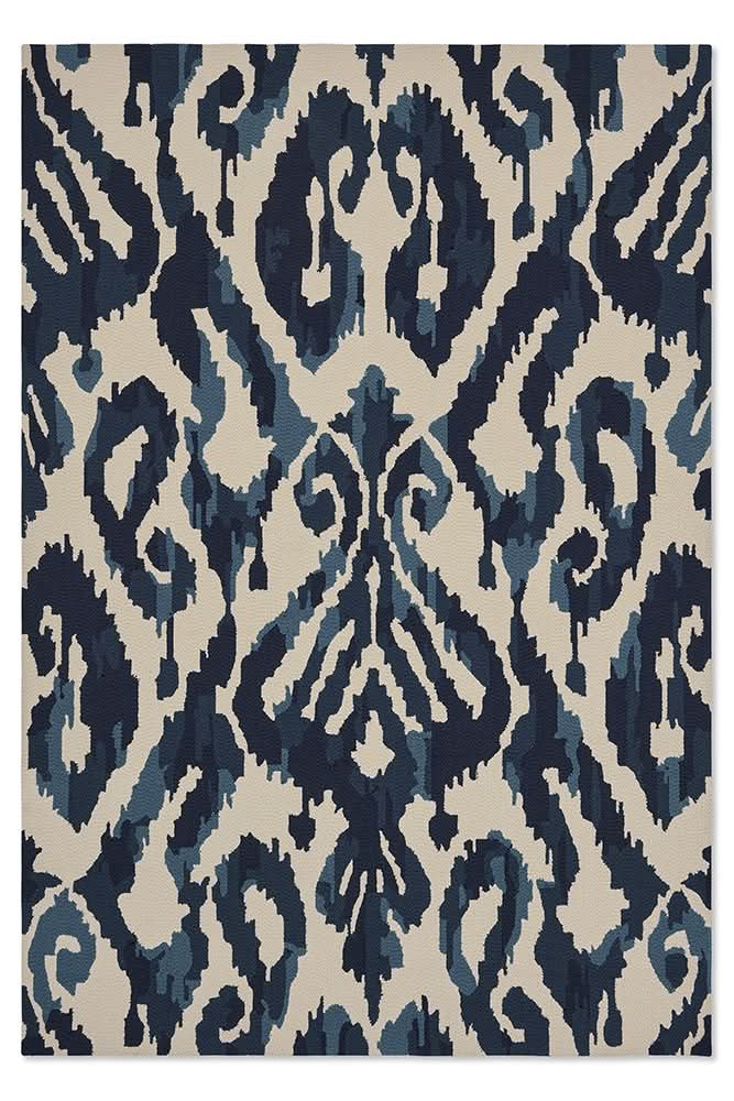 Sanderson Kairo Indigo Outdoor Rug 446208