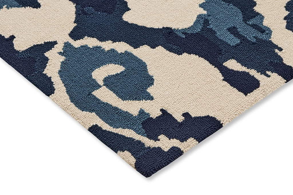 Sanderson Kairo Indigo Outdoor Rug 446208