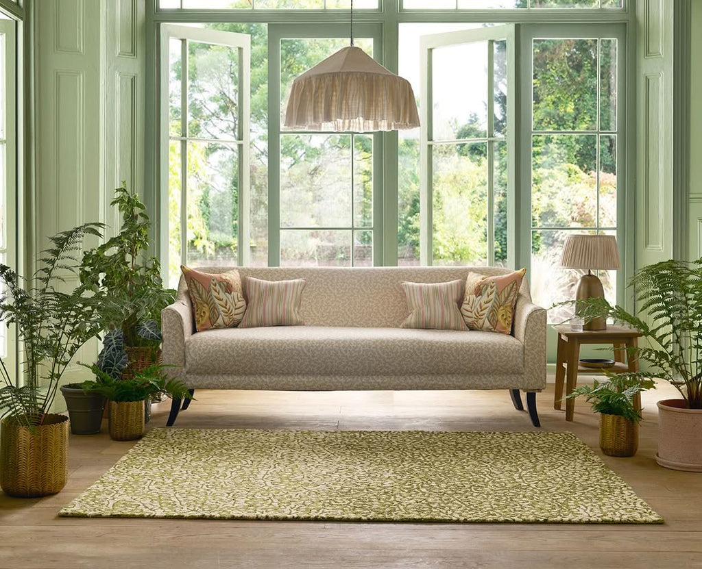 Sanderson Tartufo Olive Outdoor Rug 446007