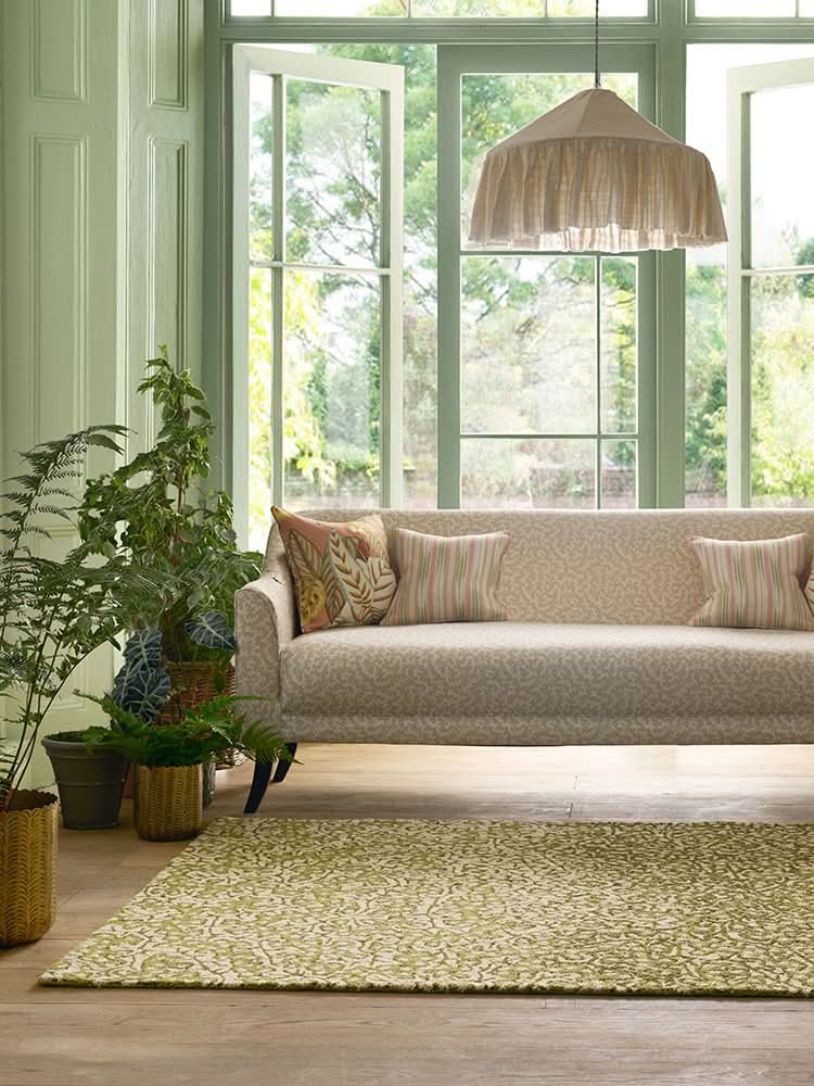 Sanderson Tartufo Olive Outdoor Rug 446007