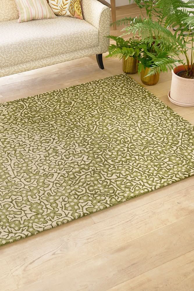 Sanderson Tartufo Olive Outdoor Rug 446007