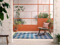 Scion Dhuria Blue Outdoor Rug 426318