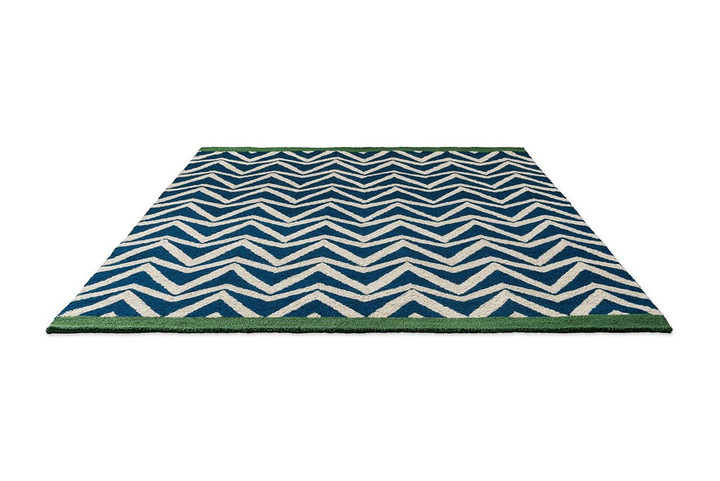 Scion Dhuria Blue Outdoor Rug 426318