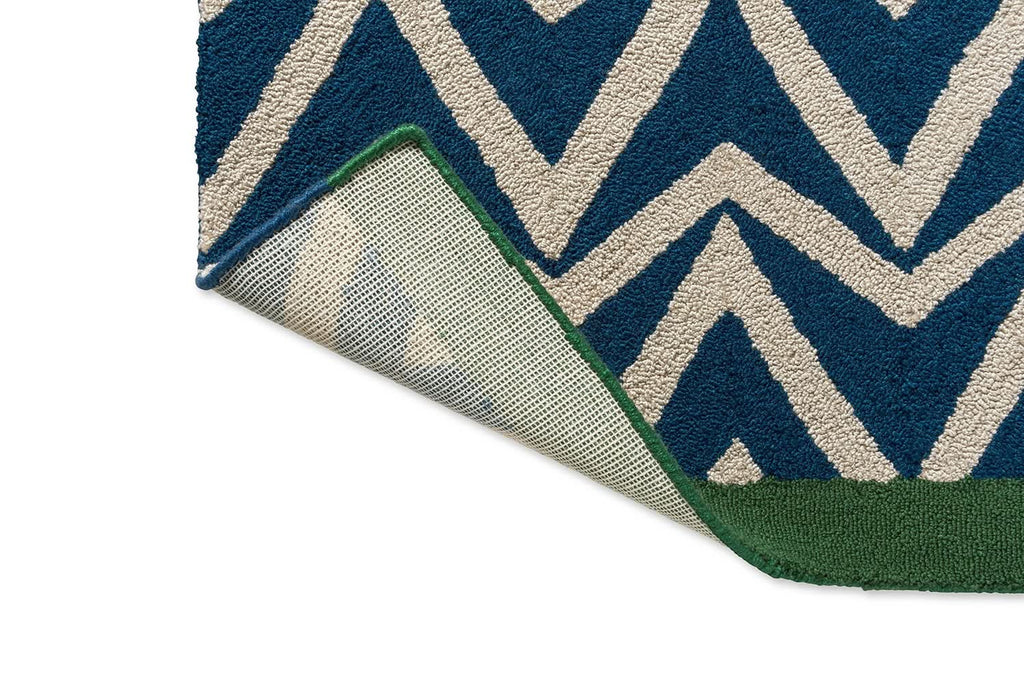 Scion Dhuria Blue Outdoor Rug 426318