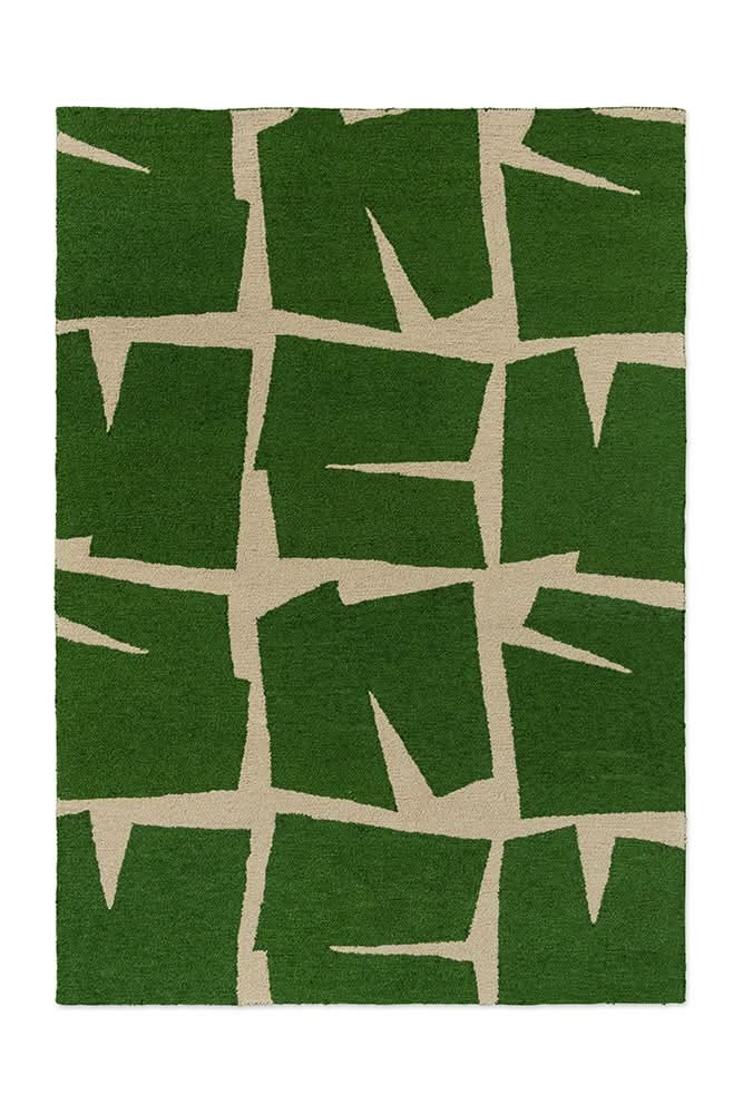 Scion Moki Green Outdoor Rug 426507