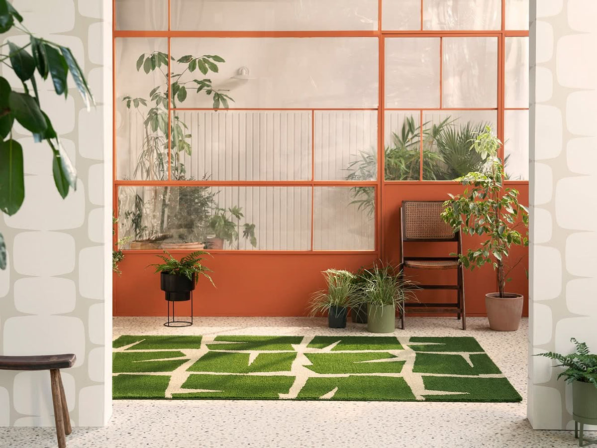 Scion Moki Green Outdoor Rug 426507