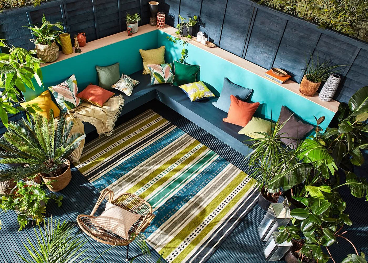 Scion Rivara Kiwi Outdoor Rug 426908