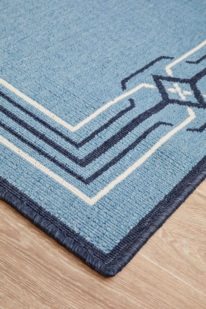 Shoreline 6666 Blue Outdoor Rug