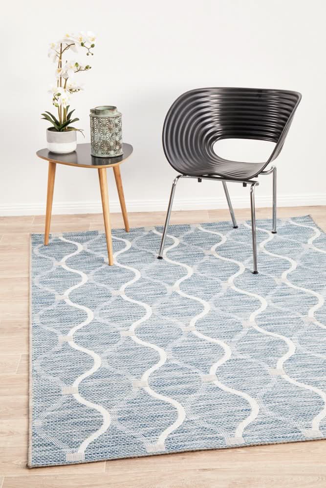 Terrazza 5501 Blue Outdoor Rug