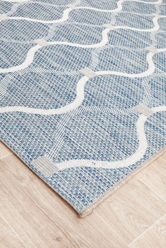 Terrazza 5501 Blue Outdoor Rug