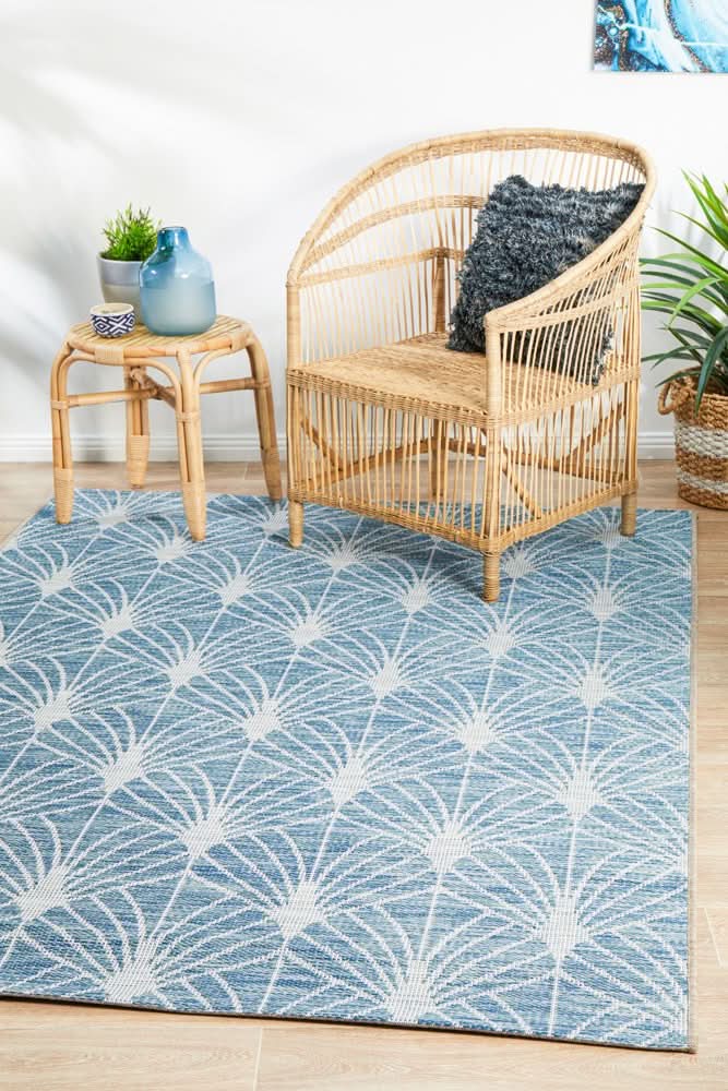 Terrazza 5502 Blue Outdoor Rug