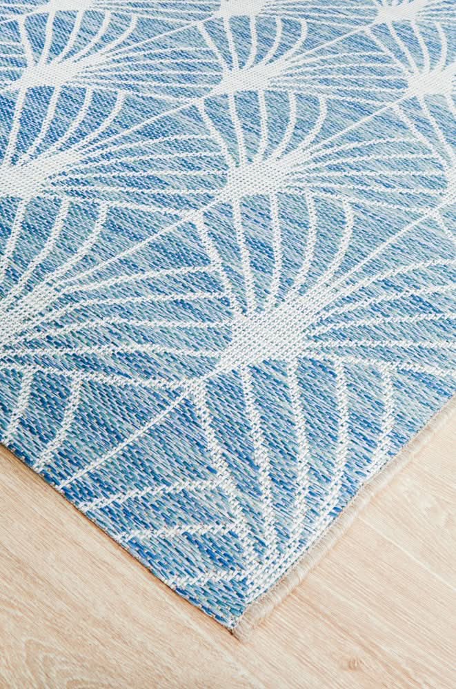 Terrazza 5502 Blue Outdoor Rug