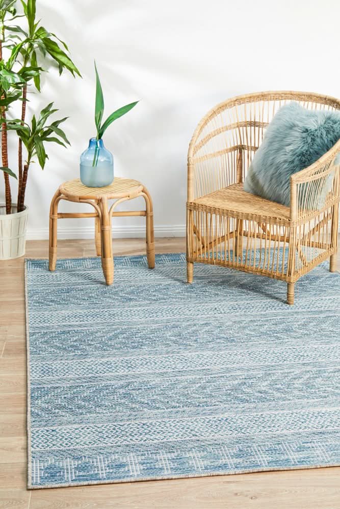 Terrazza 5505 Blue Outdoor Rug