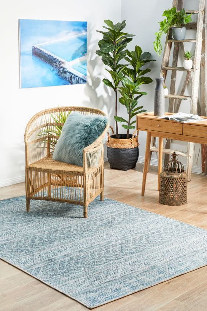 Terrazza 5505 Blue Outdoor Rug