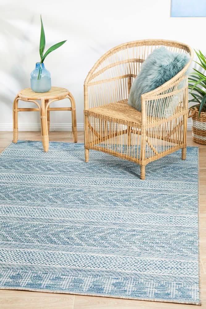 Terrazza 5505 Blue Outdoor Rug