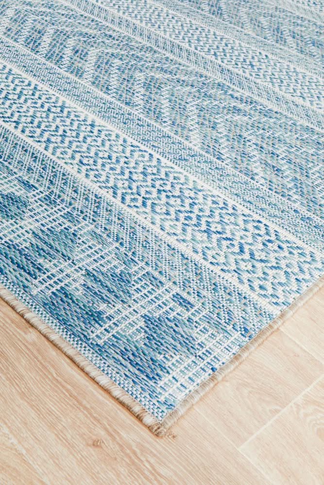 Terrazza 5505 Blue Outdoor Rug