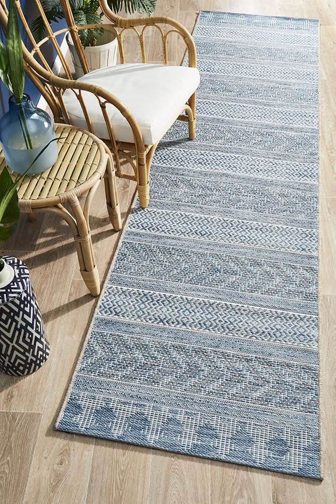 Terrazza 5505 Blue Outdoor Rug