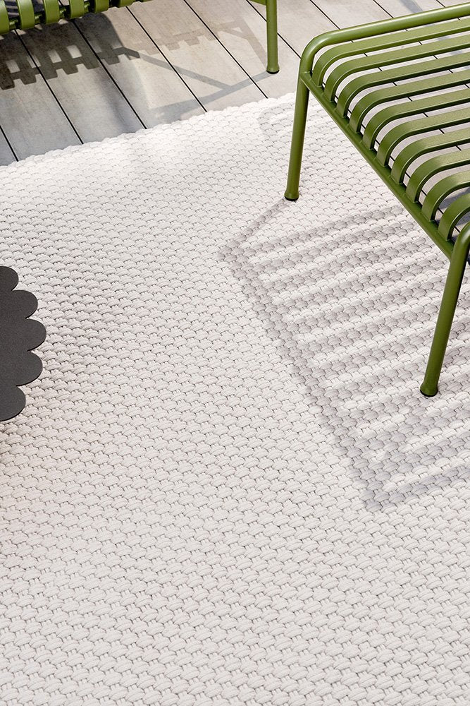 Brink & Campman Treccia White Sand Outdoor Rug 497009