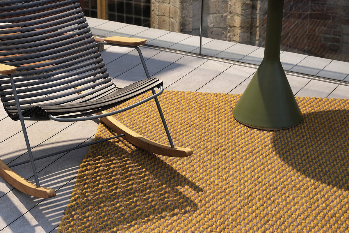 Brink & Campman Treccia Mustard-taupe Outdoor Rug 497217