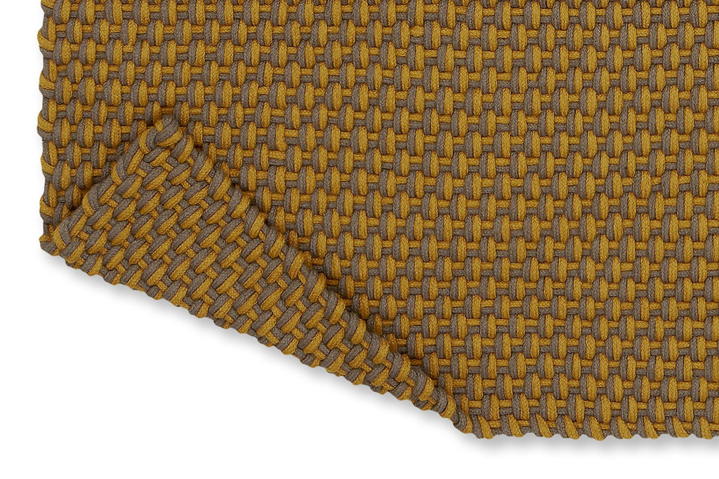 Brink & Campman Treccia Mustard-taupe Outdoor Rug 497217