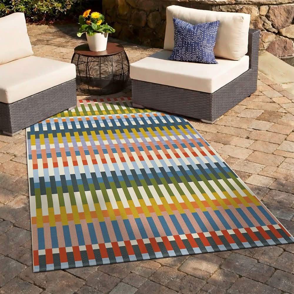 Veduta Dante Multi Outdoor Rug