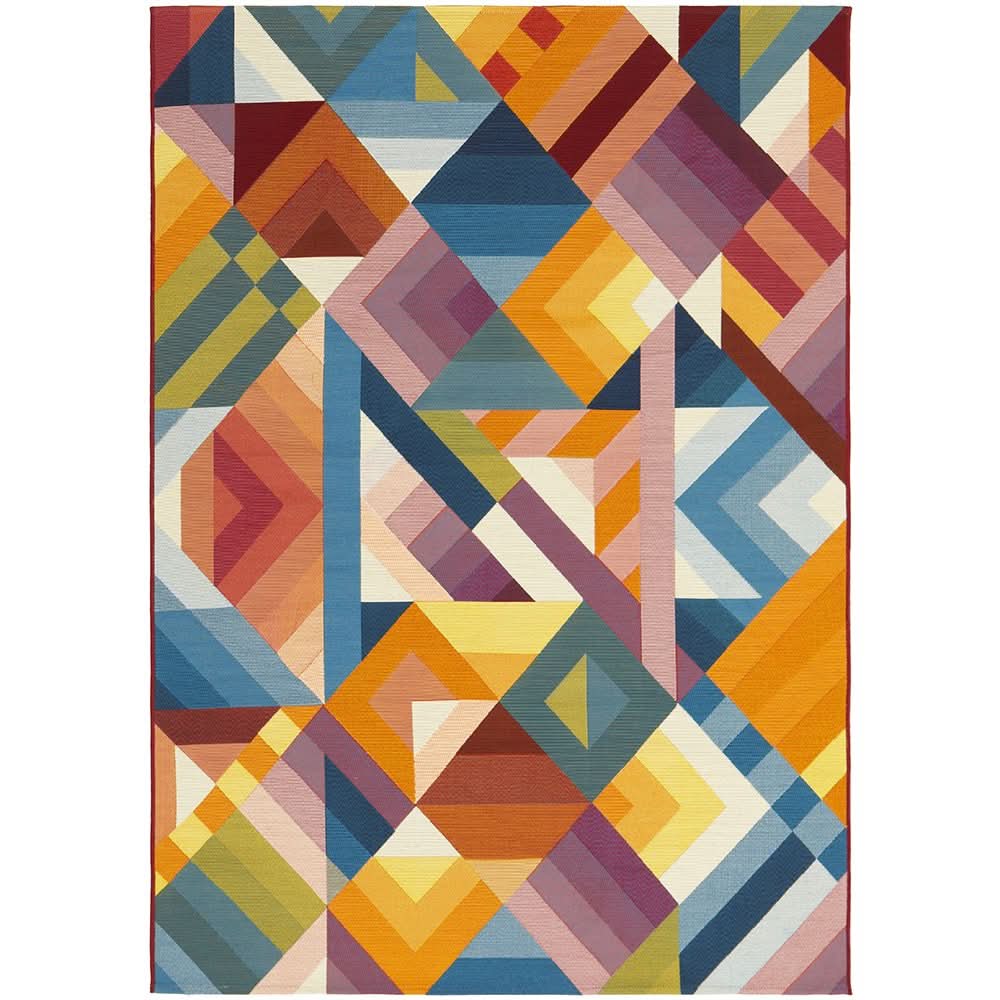 Veduta Geo Multi Outdoor Rug
