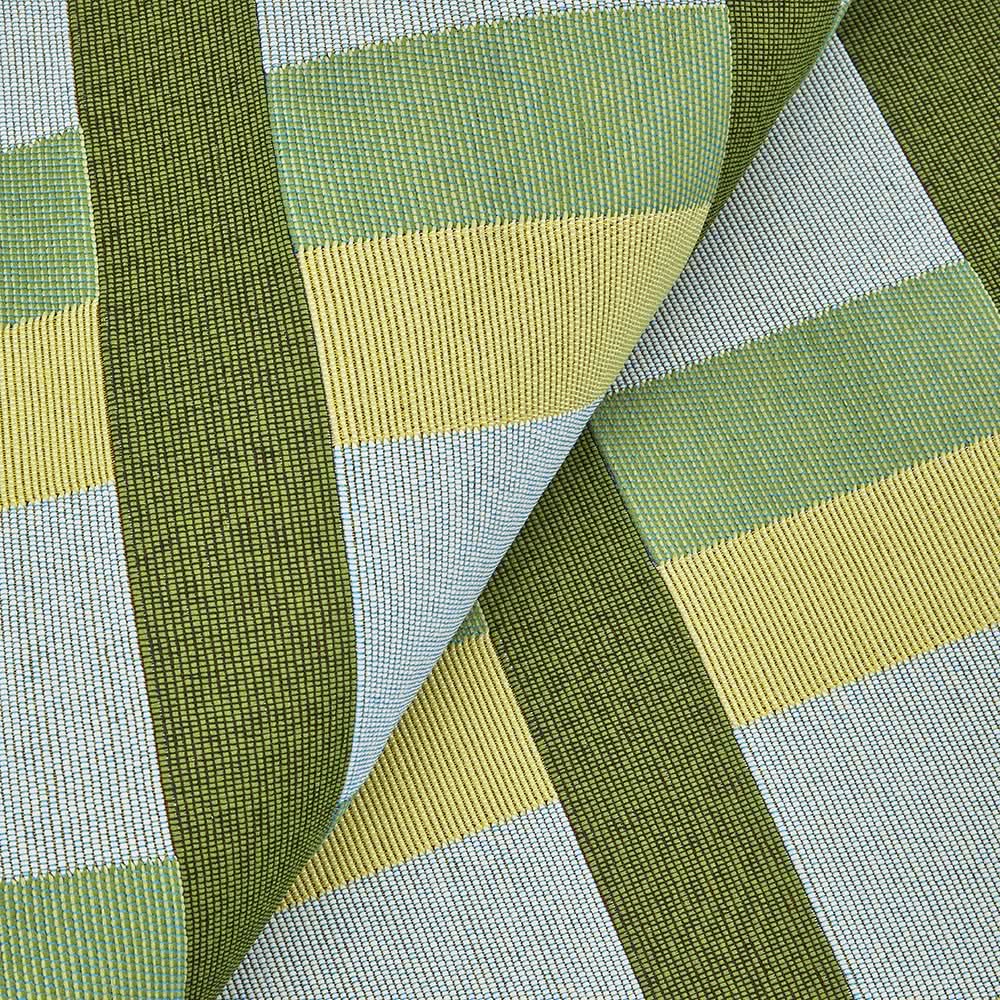 Veduta Lattice Green Outdoor Rug
