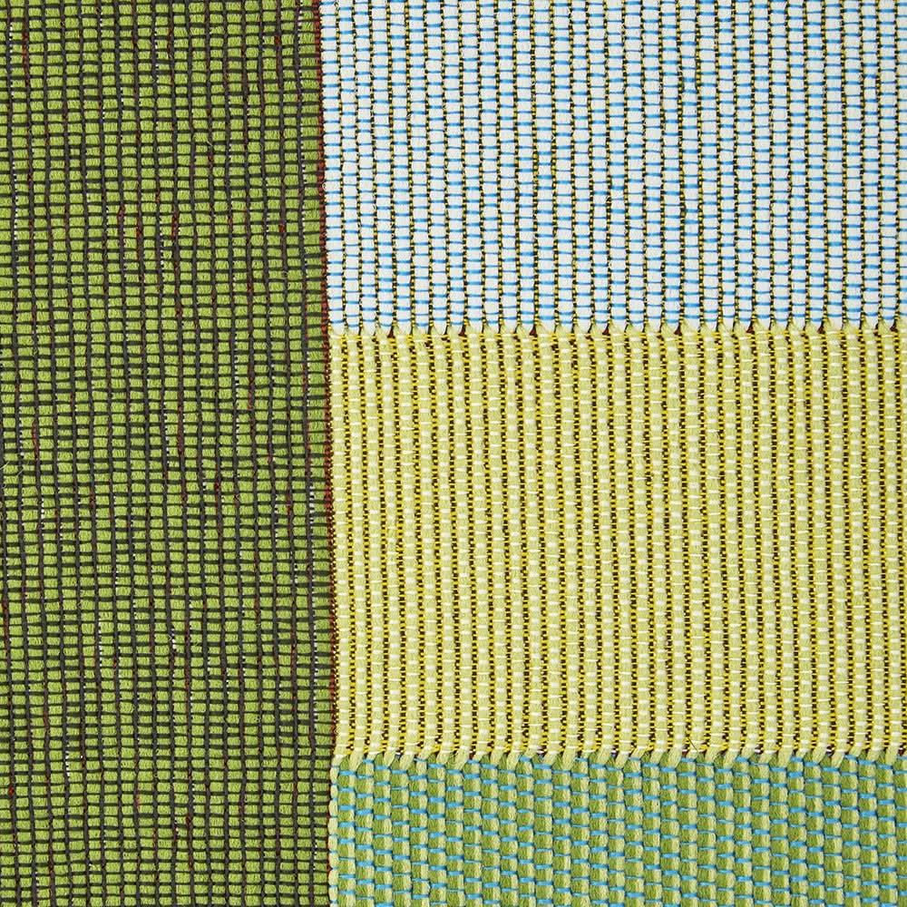 Veduta Lattice Green Outdoor Rug