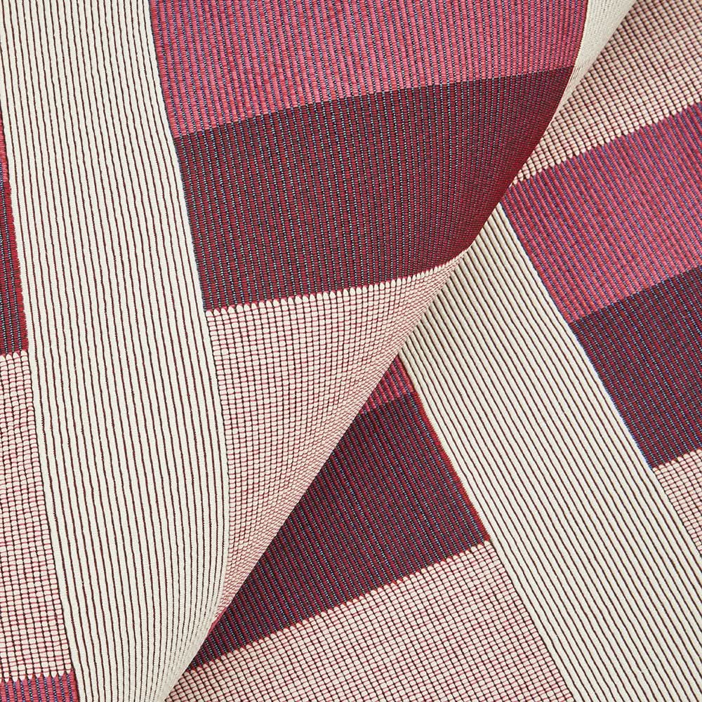 Veduta Lattice Pink Outdoor Rug