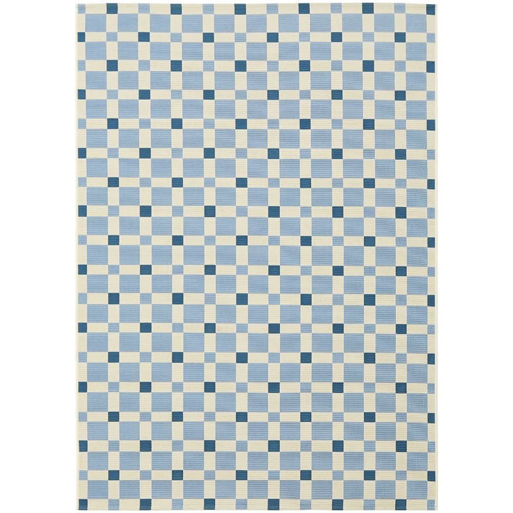 Veduta Tito Blue Outdoor Rug