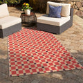 Veduta Tito Pink Outdoor Rug