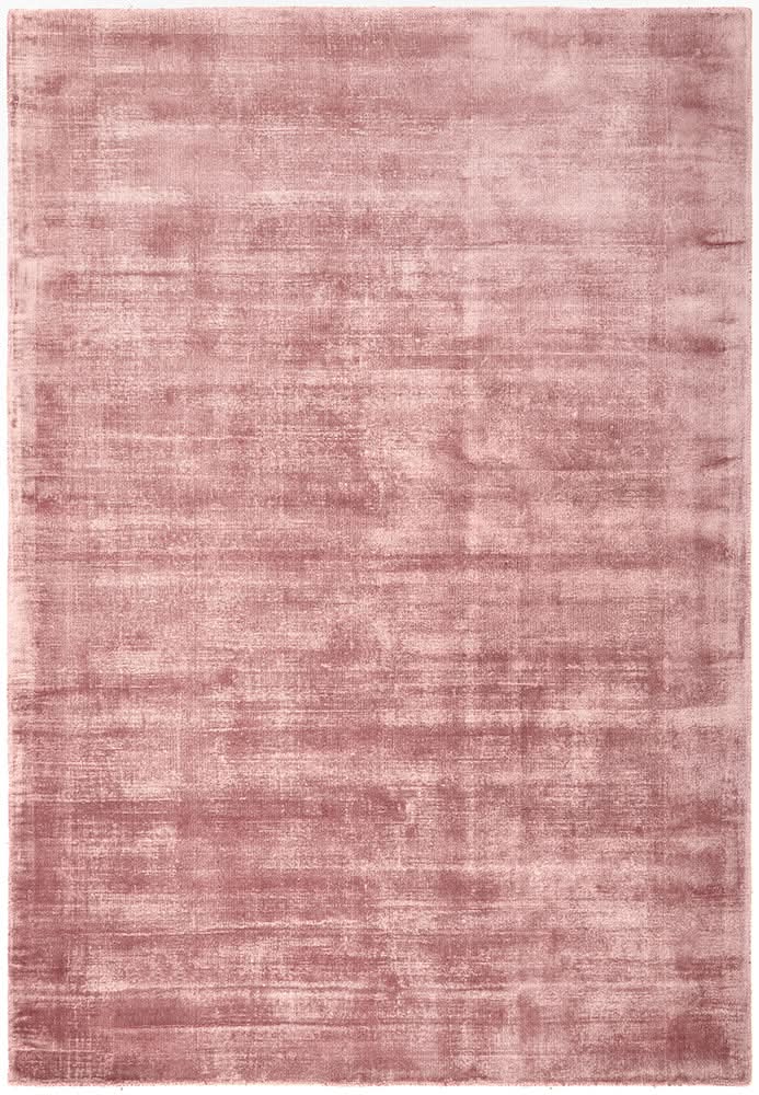 Vela Blush Viscose Rug - full rug
