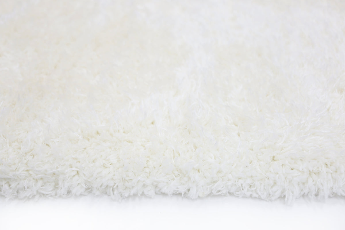 Flokati White Super Soft Shag Rug – view 2