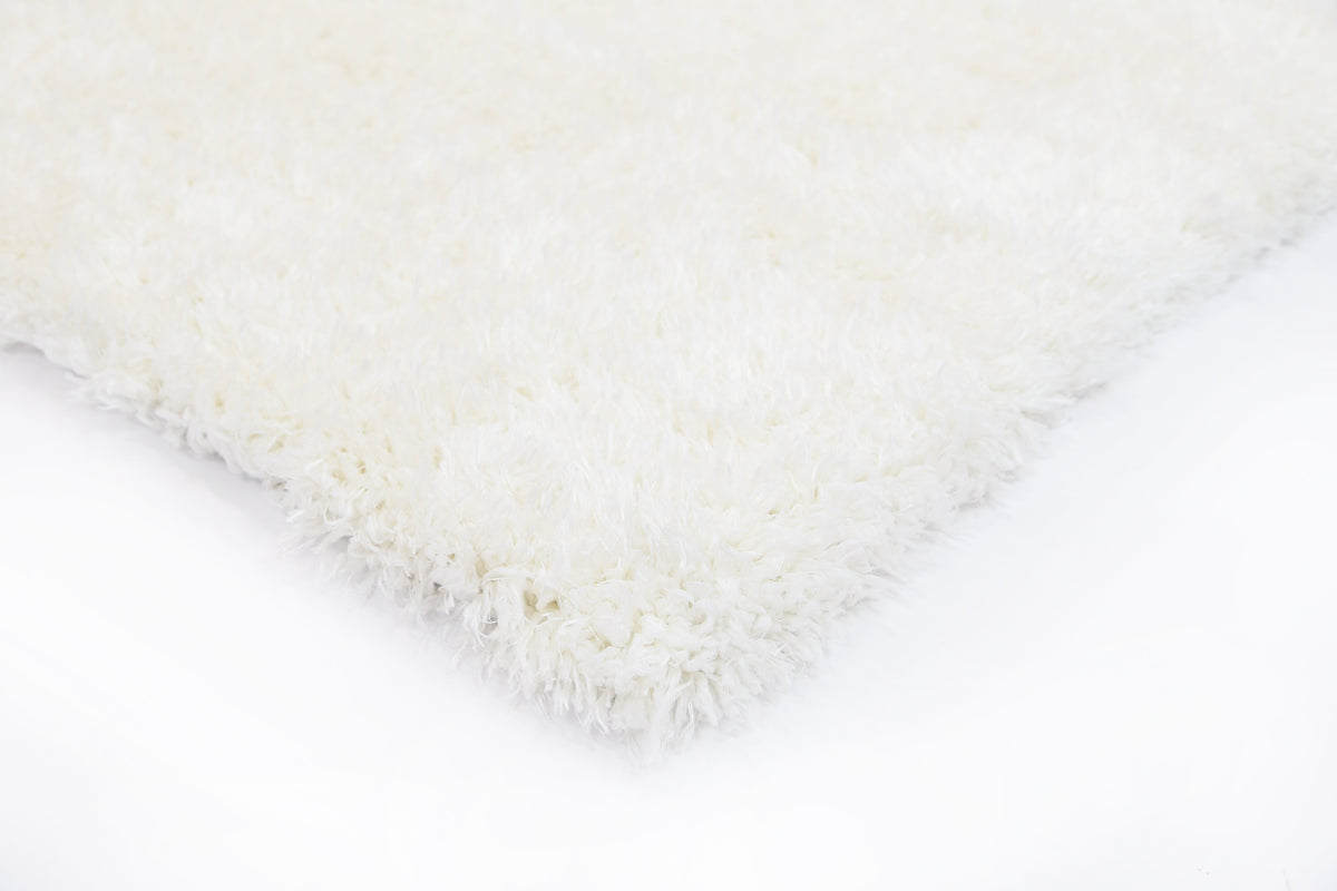 Flokati White Super Soft Shag Rug – view 3
