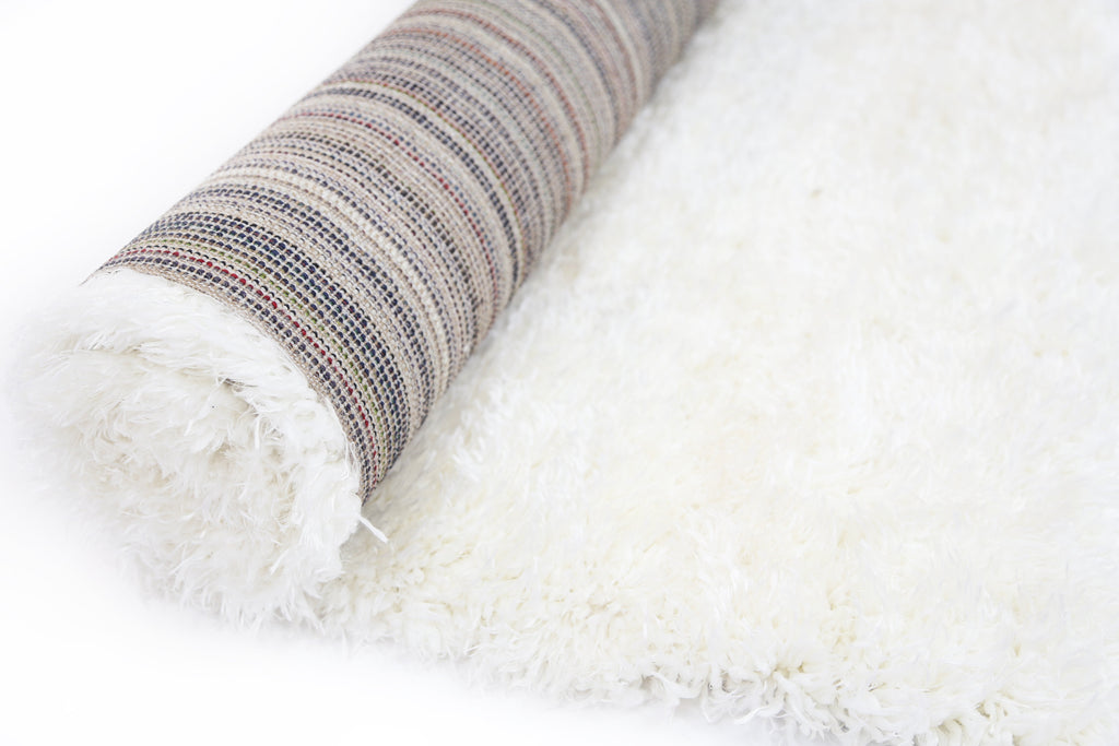 Flokati White Super Soft Shag Rug – view 4