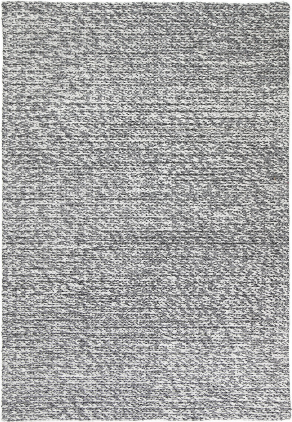 Harlow Cue Charcoal Wool Blend Rug wool rug – main product image