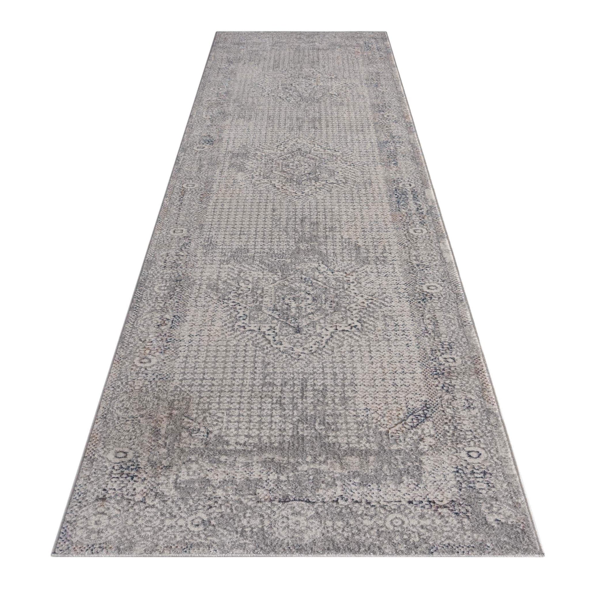 Anatolian Essence 135 Lt Grey Hallway Runner
