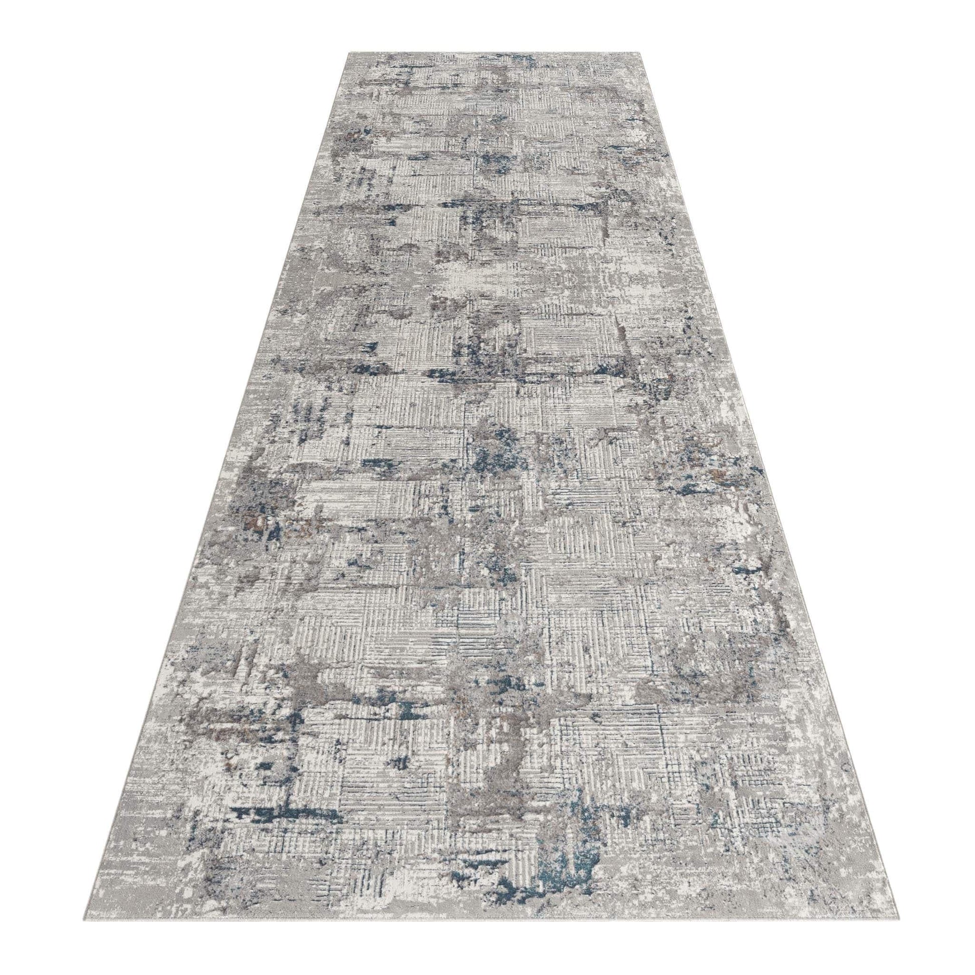 Anatolian Essence 627 Lt Grey Hallway Runner-This exquisite collection is made up of highly versatile designs presented on multi-textured, stain-hiding backgrounds. The harmonious, soft tone colour-scheme used in these rugs makes this range suitable for a