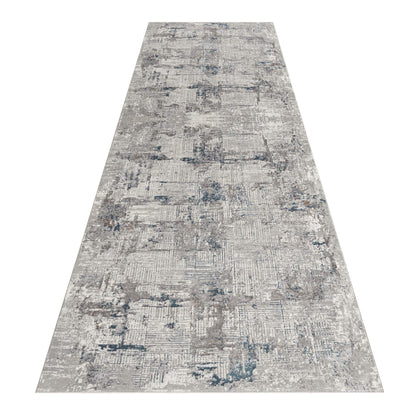 Anatolian Essence 627 Lt Grey Hallway Runner-This exquisite collection is made up of highly versatile designs presented on multi-textured, stain-hiding backgrounds. The harmonious, soft tone colour-scheme used in these rugs makes this range suitable for a