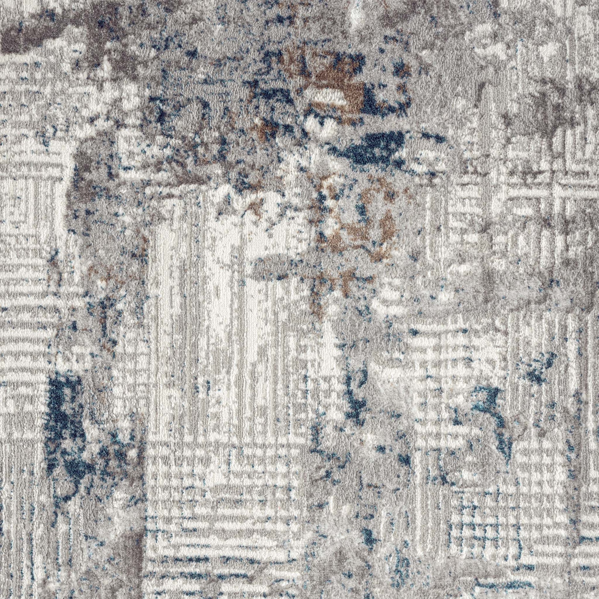 Anatolian Essence 627 Lt Grey Hallway Runner-This exquisite collection is made up of highly versatile designs presented on multi-textured, stain-hiding backgrounds. The harmonious, soft tone colour-scheme used in these rugs makes this range suitable for a