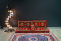Arabian Majlis (Divan Set) Red Square
