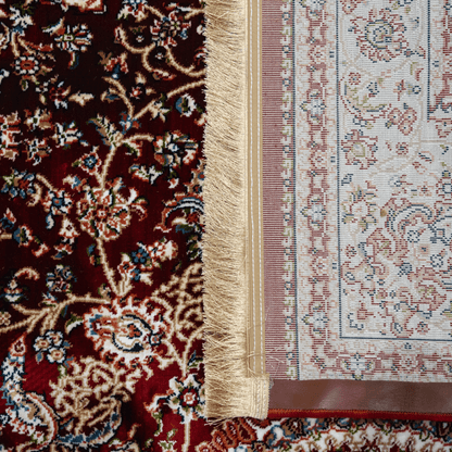 Asaryun Turkish Rugs Bazaar G-Discover the perfect blend of tradition and modernity with our Turkish polyester rug. Featuring a rich blue background with intricate patterns, this durable, easy-to-maintain rug adds elegance to any space. Ideal for high-tra