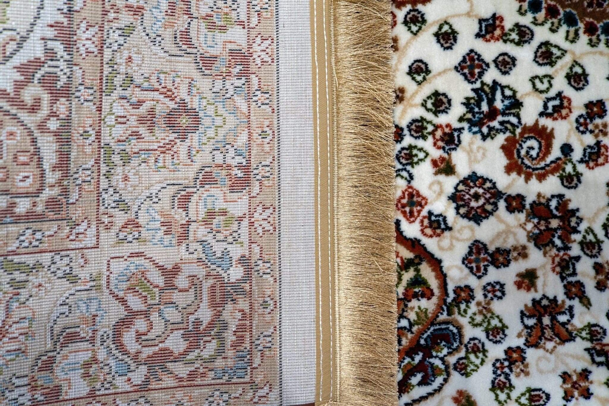 Asaryun Turkish Rugs Bazaar G-Discover the perfect blend of tradition and modernity with our Turkish polyester rug. Featuring a rich blue background with intricate patterns, this durable, easy-to-maintain rug adds elegance to any space. Ideal for high-tra