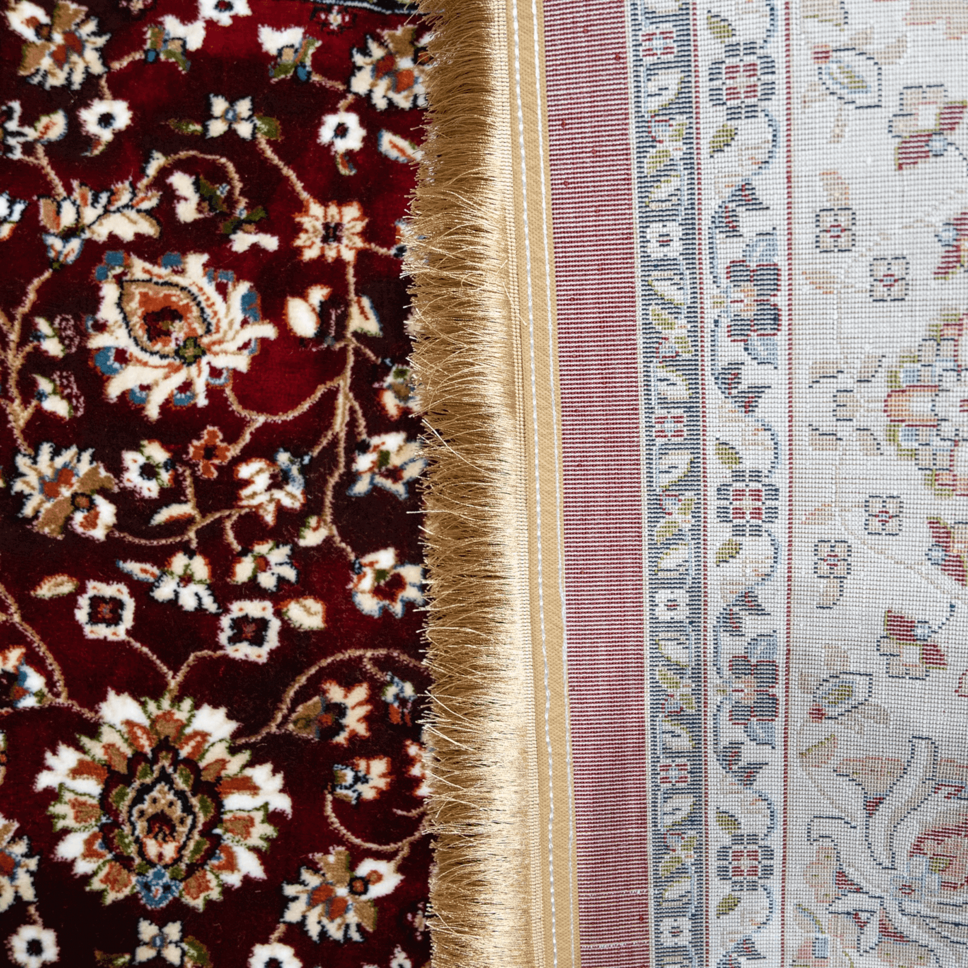 Asaryun Turkish Rugs Bazaar G-Discover the perfect blend of tradition and modernity with our Turkish polyester rug. Featuring a rich blue background with intricate patterns, this durable, easy-to-maintain rug adds elegance to any space. Ideal for high-tra