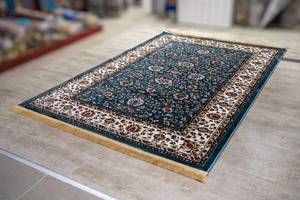 Asaryun Rugs H5500A Turkish Rug in Elegant Blue
