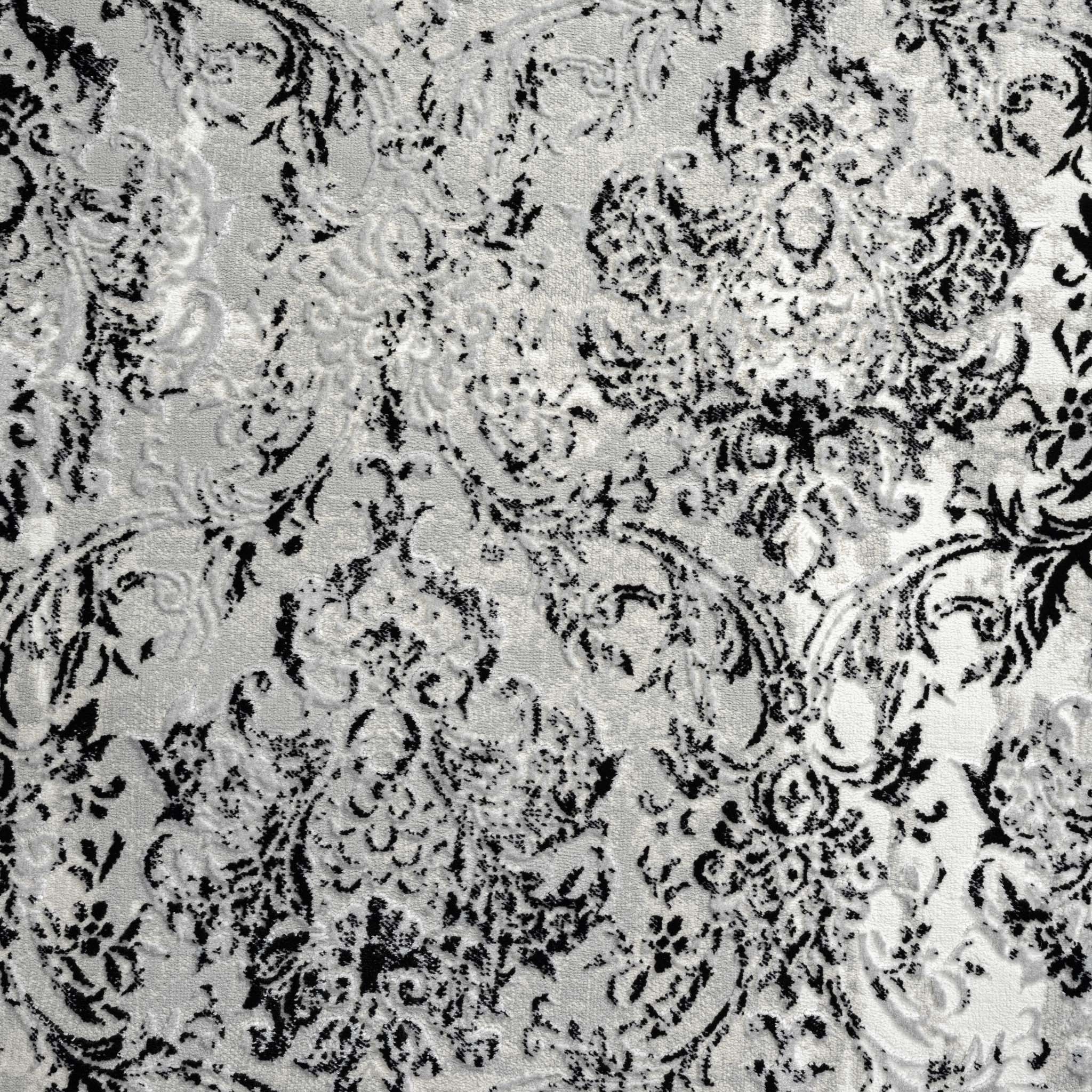 Classic Modern 4001 Black Hallway Runner