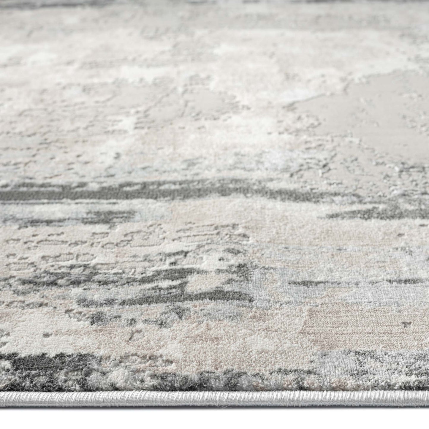 Classic Modern 4006 Grey Hallway Runner-This exquisite collection is luxuriously crafted with a fine, soft pile made from polyester and polypropylene, and has a cotton base for extra comfort. The versatile designs in this elegant collection are woven into