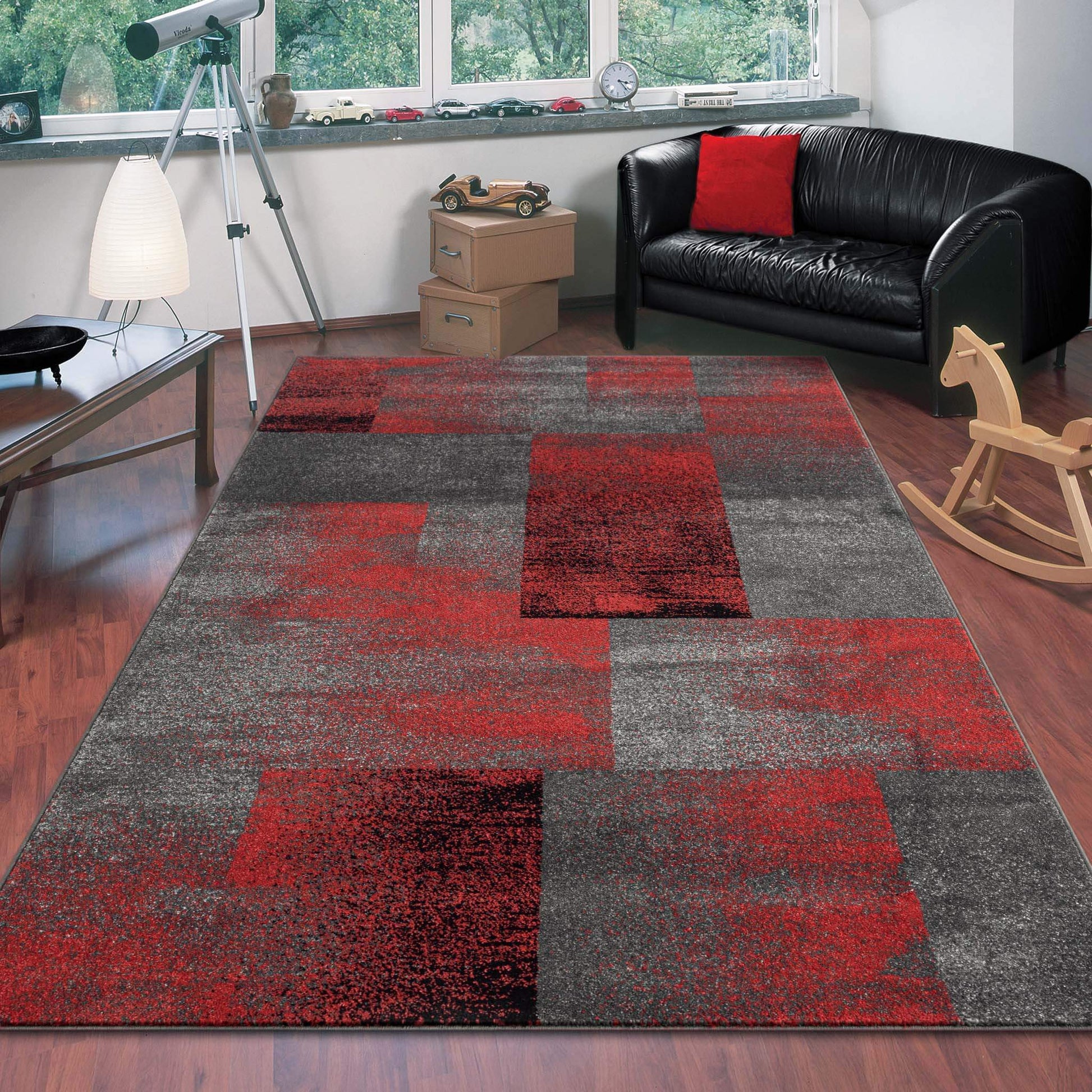 Geo Elegance 444 Red